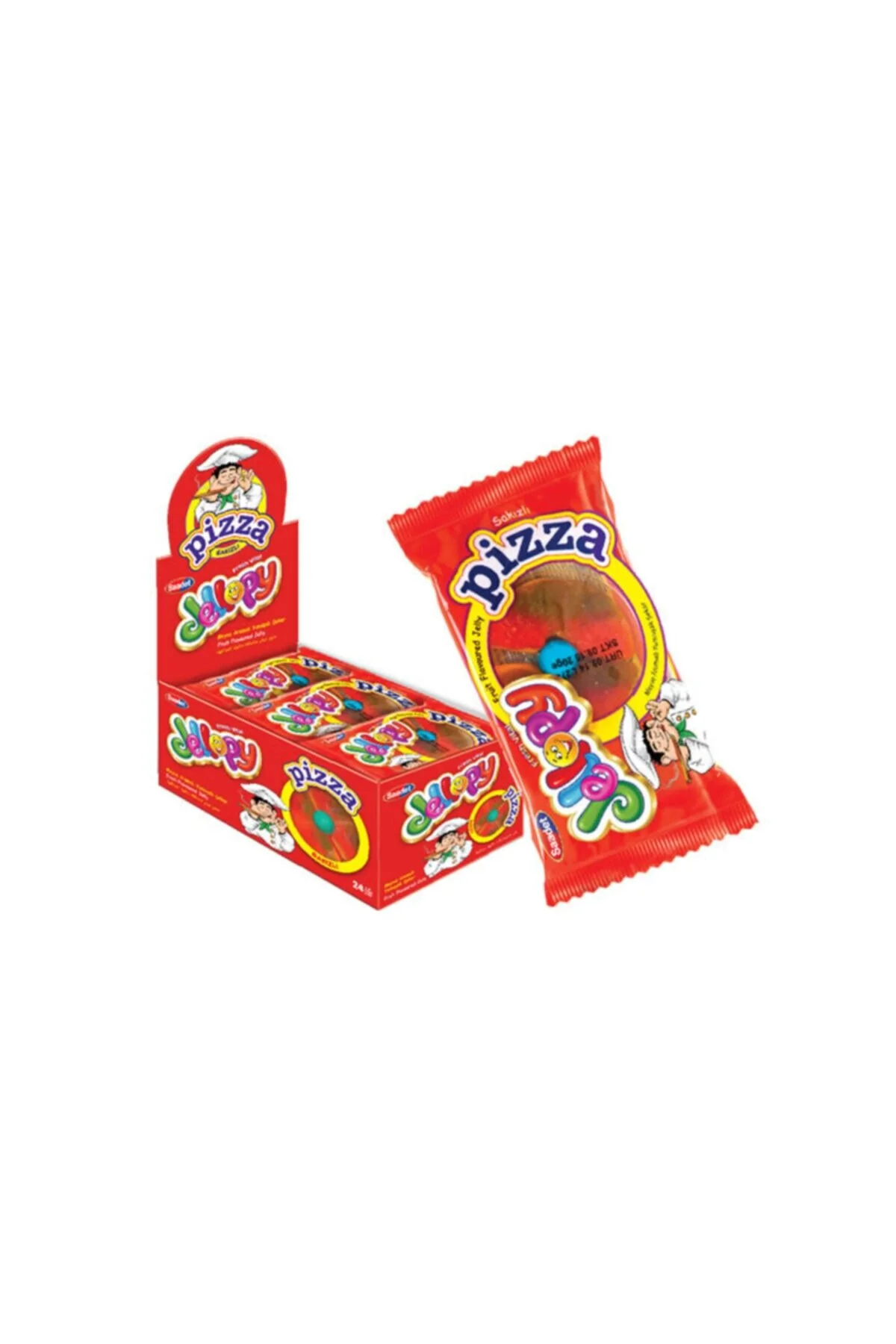 SAADET Jellopy Pizza Yumuşak Şeker 20 Gr 
